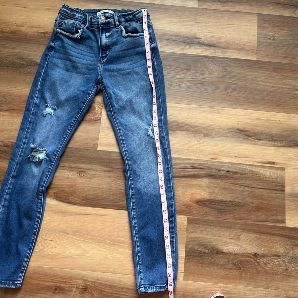 Kancan By Maurice’s WOMENS JEANS 26 Distressed - Picture 12 of 14